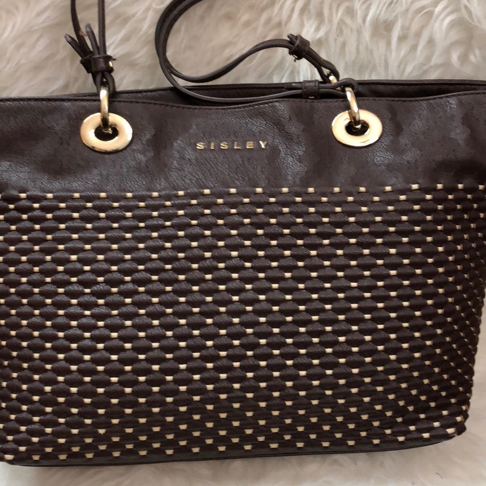 Sisley Woven Shopper Tote Bag - Picture 3 of 10